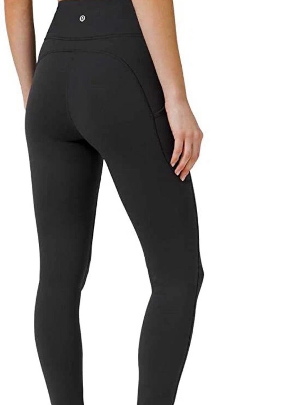Lululemon Invigorate High-Rise Tight 25" Black. Size 2 - Picture 3 of 14